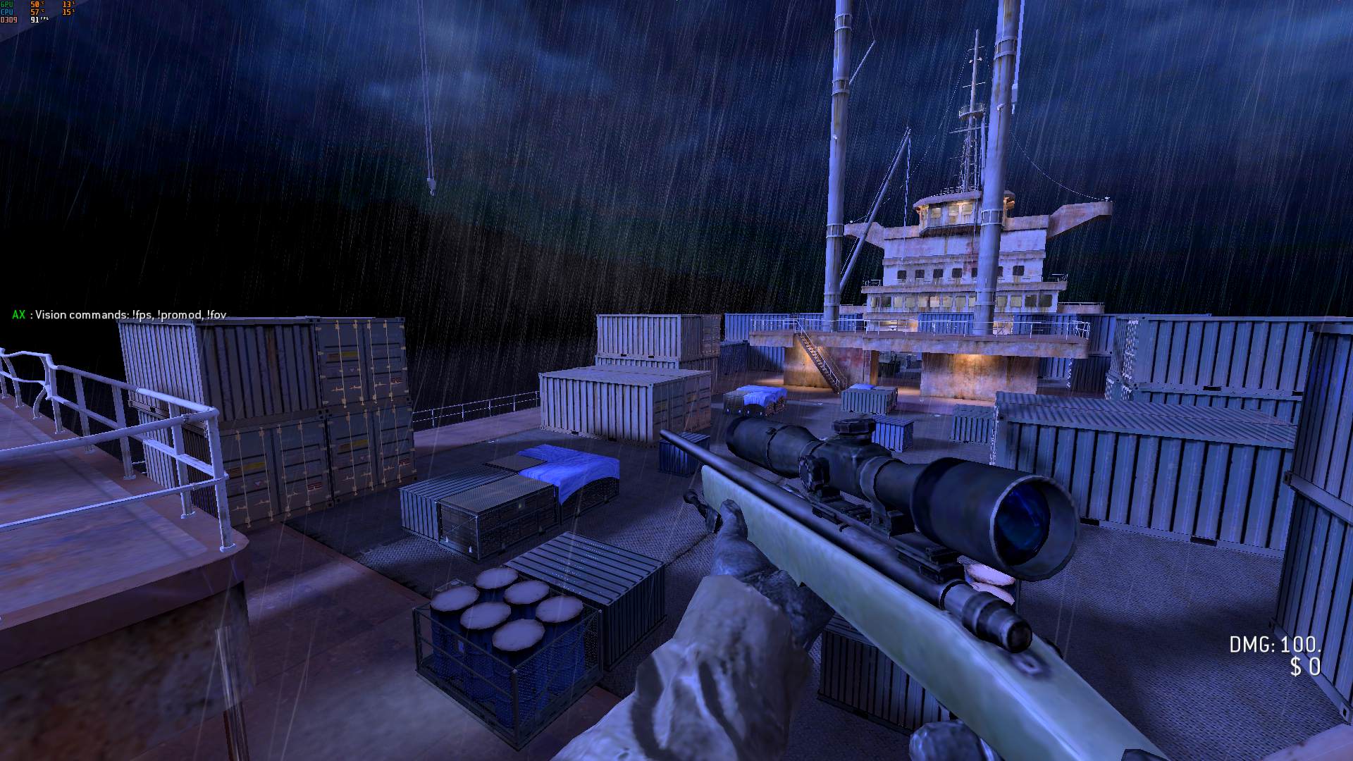 Darktoz, mp_cargoship, [AX] Hardcore HighXP FFA NEW MOD - ax-servers.hu
