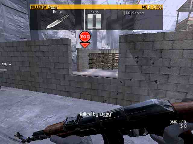 Albosdiablos, mp_killhouse, [AX] Hardcore HighXP FFA NEW MOD - ax-servers.hu