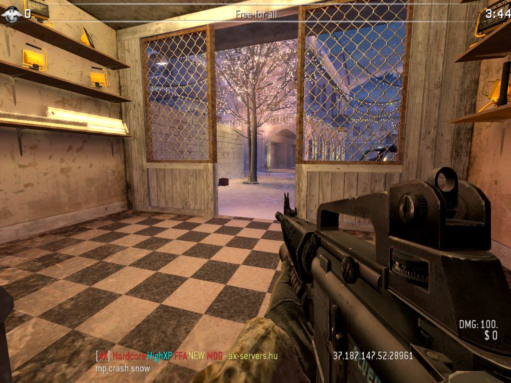 mariano, mp_crash_snow, [AX] Hardcore HighXP FFA NEW MOD - ax-servers.hu