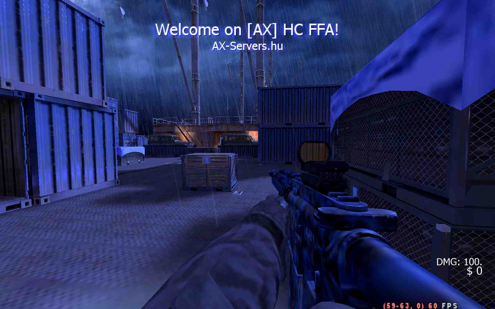 IIoMa3oK, mp_cargoship, [AX] Hardcore HighXP FFA NEW MOD - ax-servers.hu