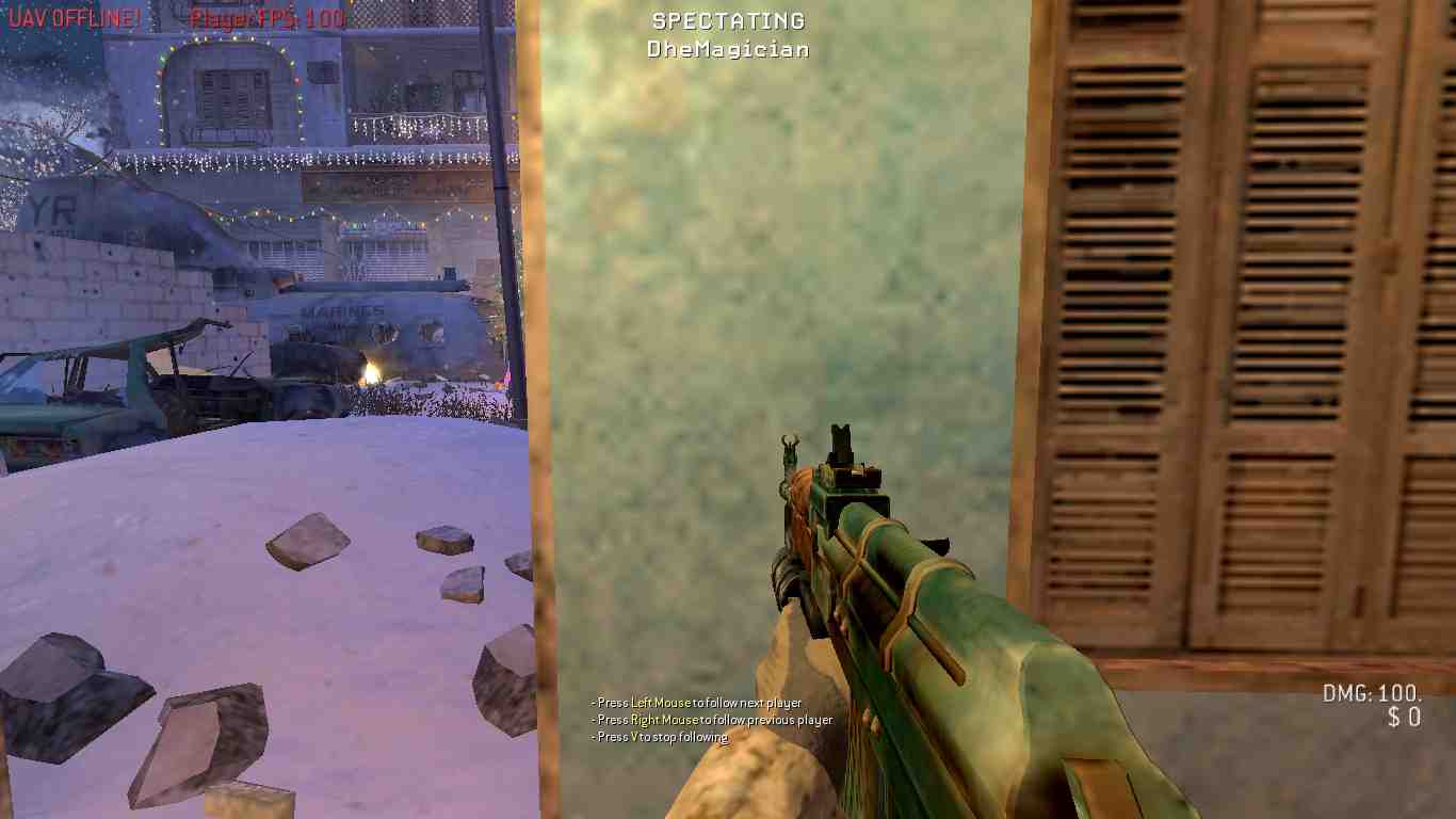 AQEEL, mp_crash_snow, [AX] Hardcore HighXP FFA NEW MOD - ax-servers.hu