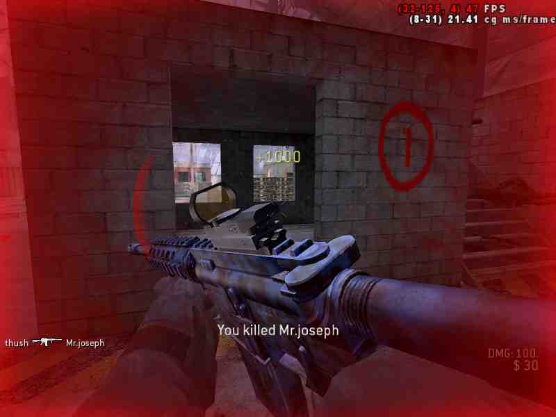 thush, mp_killhouse, [AX] Hardcore HighXP FFA NEW MOD - ax-servers.hu