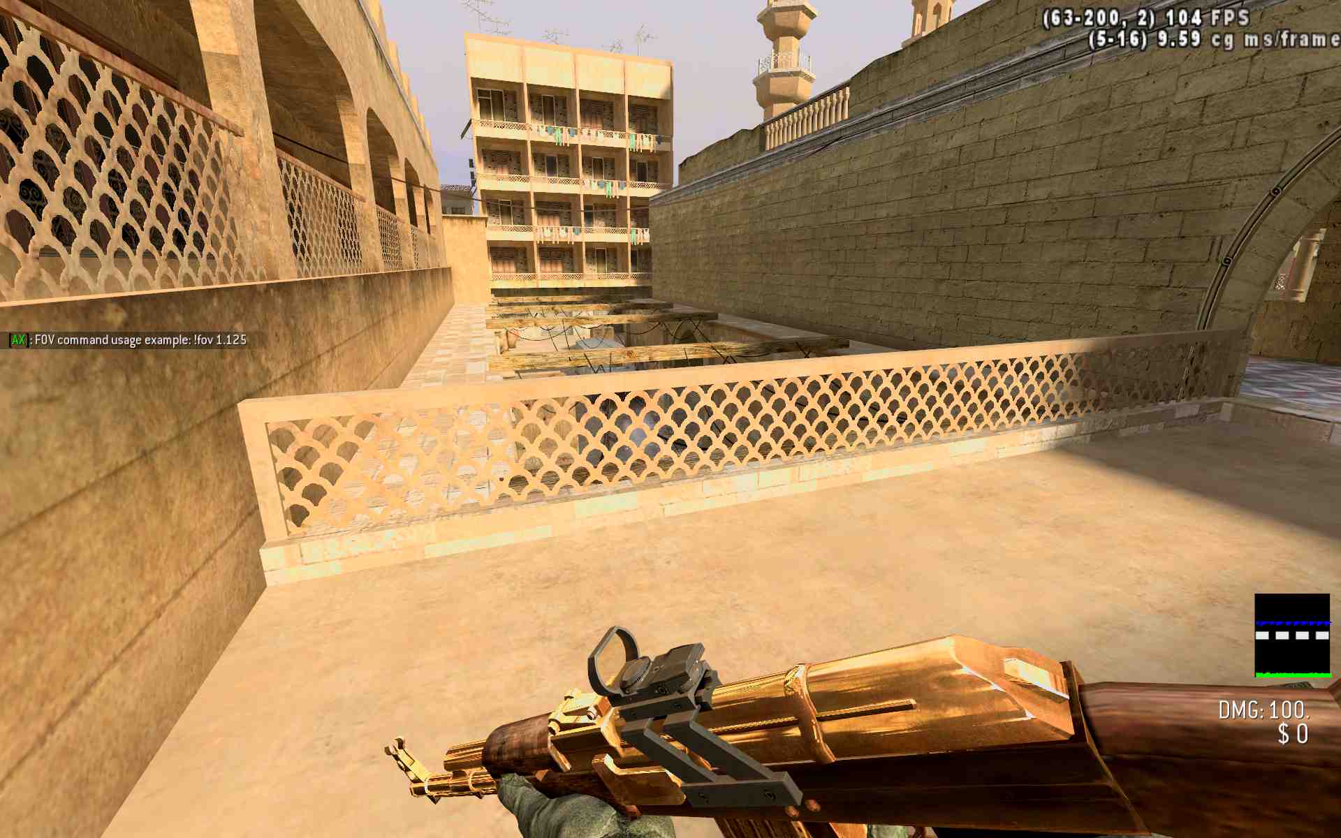 Tareq, mp_showdown, [AX] Hardcore HighXP FFA NEW MOD - ax-servers.hu