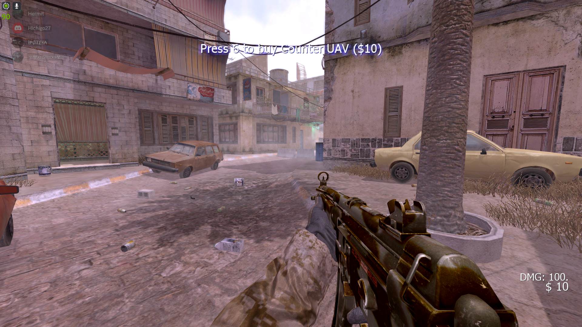 Hermit, mp_citystreets, [AX] Hardcore HighXP FFA NEW MOD - ax-servers.hu