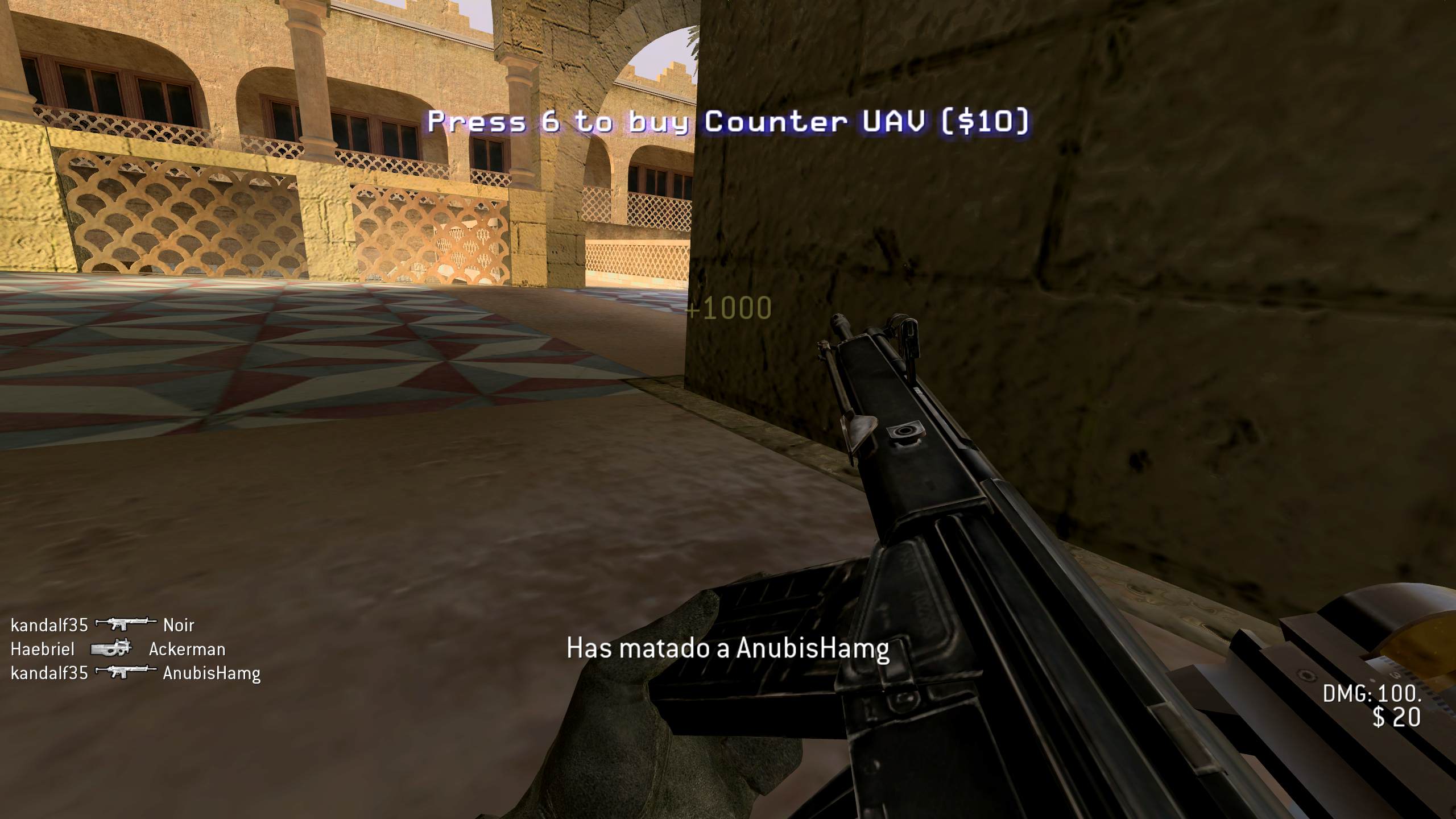 kandalf35, mp_showdown, [AX] Hardcore HighXP FFA NEW MOD - ax-servers.hu