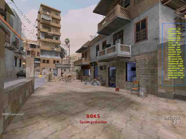 OMAR, mp_crossfire, [AX] Hardcore HighXP FFA NEW MOD - ax-servers.hu