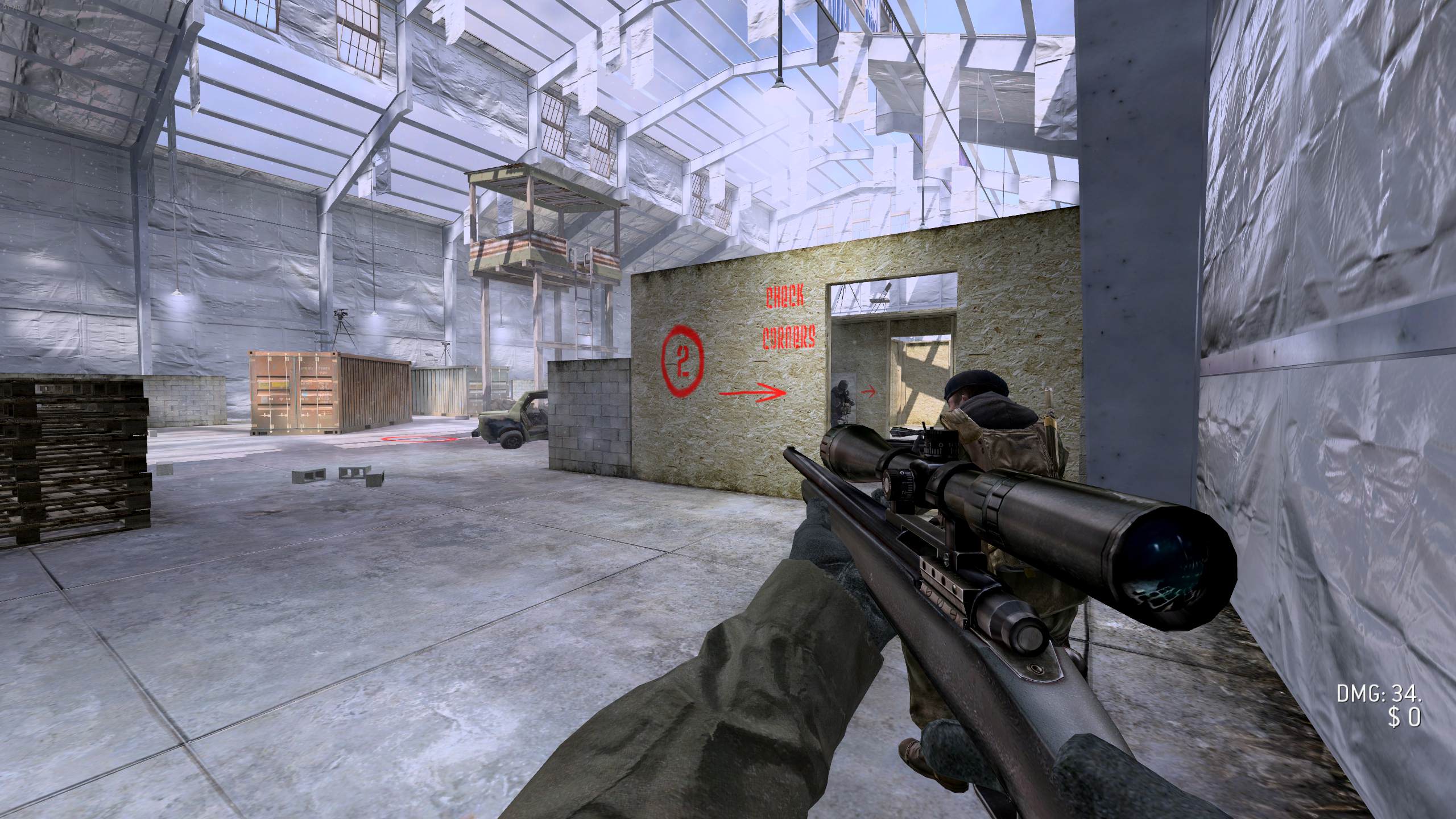 Mantalekra, mp_killhouse, [AX] Hardcore HighXP FFA NEW MOD - ax-servers.hu