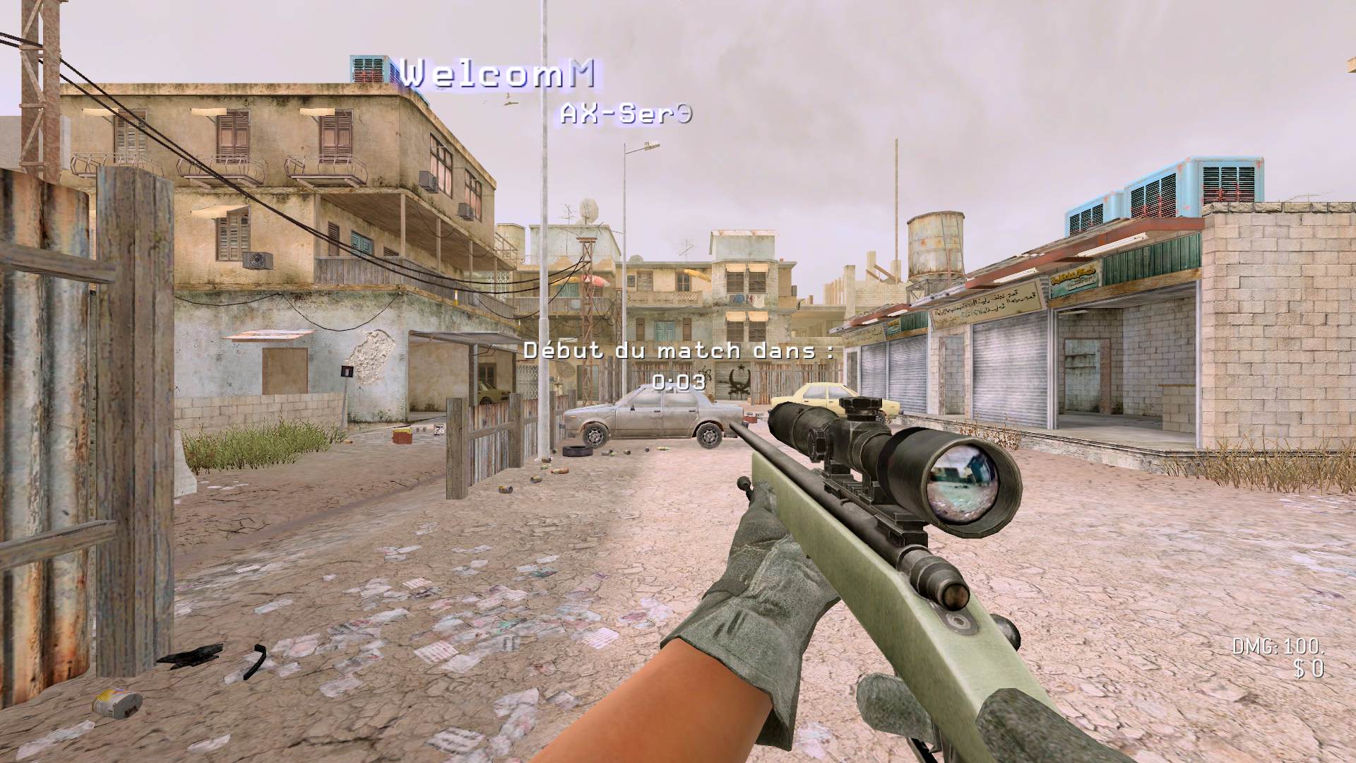Nyalie, mp_backlot, [AX] Hardcore HighXP FFA NEW MOD - ax-servers.hu