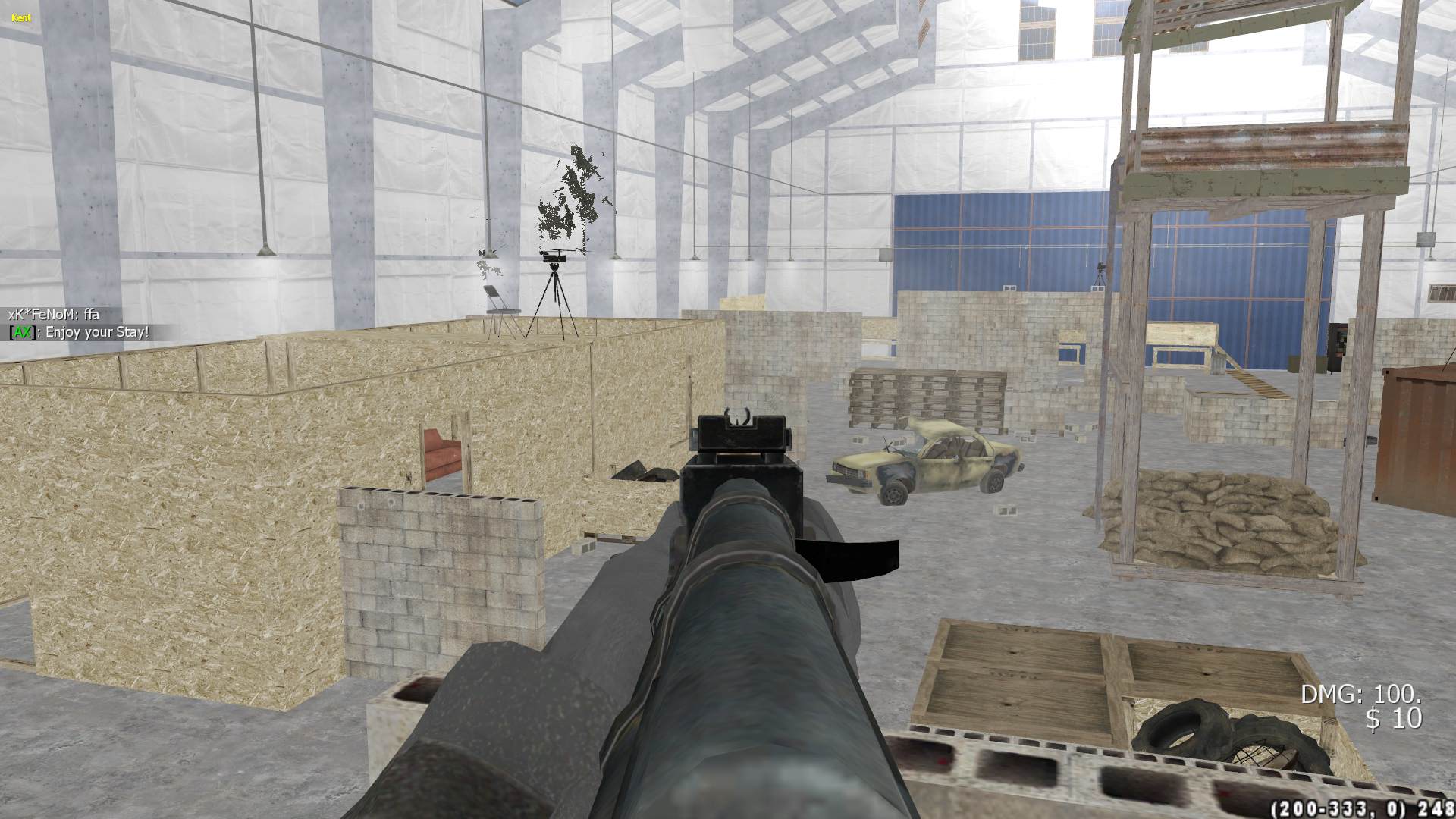 KentOK, mp_killhouse, [AX] Hardcore HighXP FFA NEW MOD - ax-servers.hu