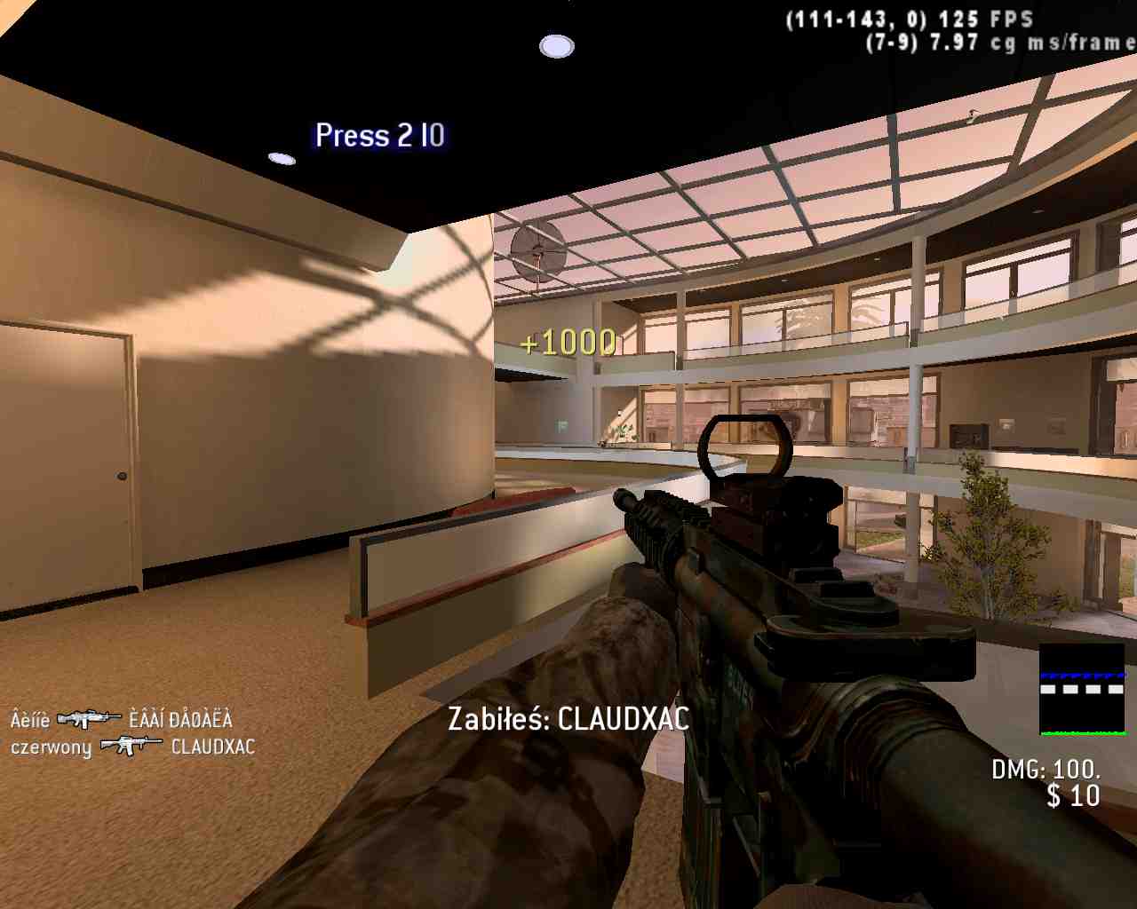 czerwony, mp_broadcast, [AX] Hardcore HighXP FFA NEW MOD - ax-servers.hu