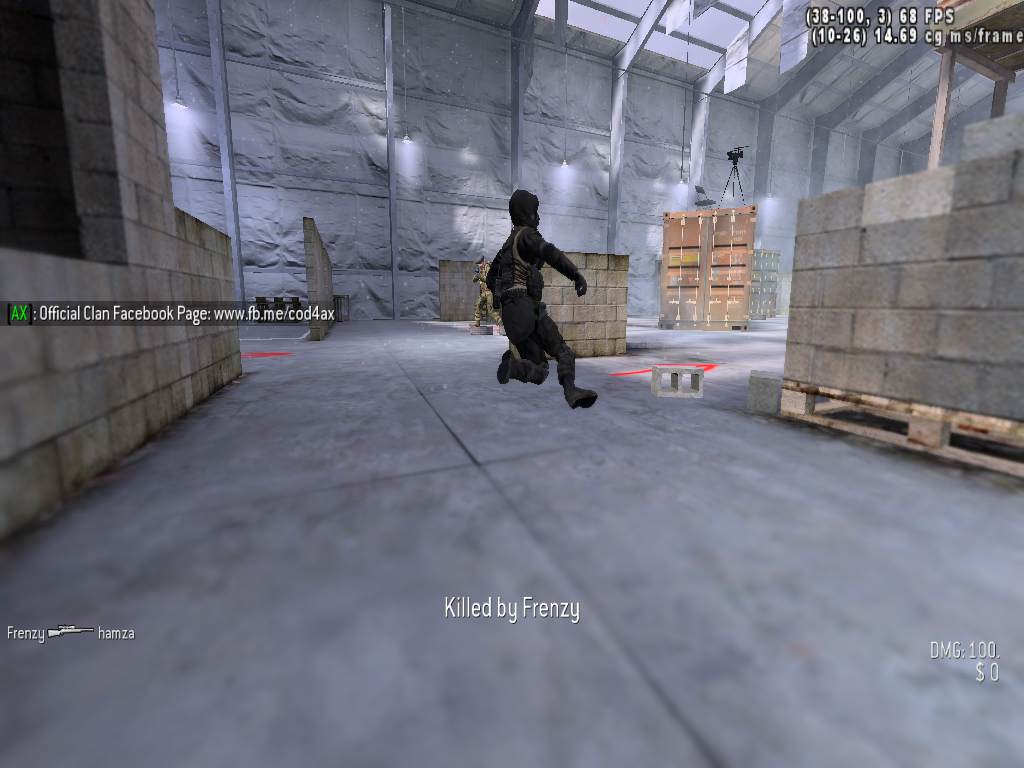 hamza, mp_killhouse, [AX] Hardcore HighXP FFA NEW MOD - ax-servers.hu