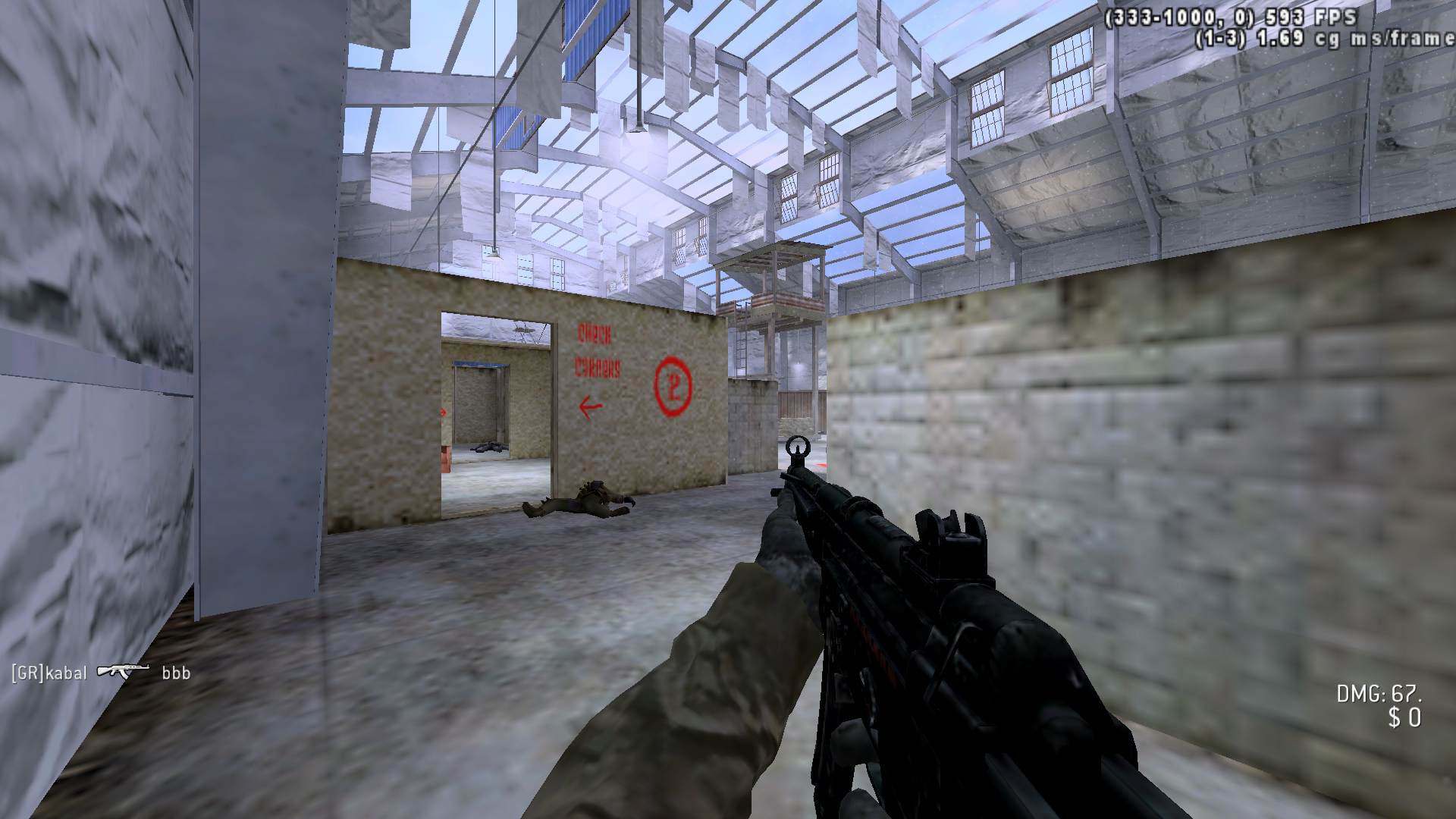 ViTrEx9, mp_killhouse, [AX] Hardcore HighXP FFA NEW MOD - ax-servers.hu