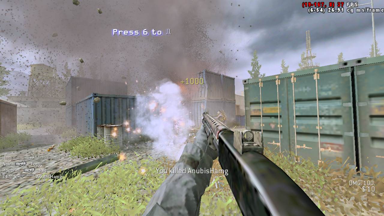 Z E U S, mp_shipment, [AX] Hardcore HighXP FFA NEW MOD - ax-servers.hu