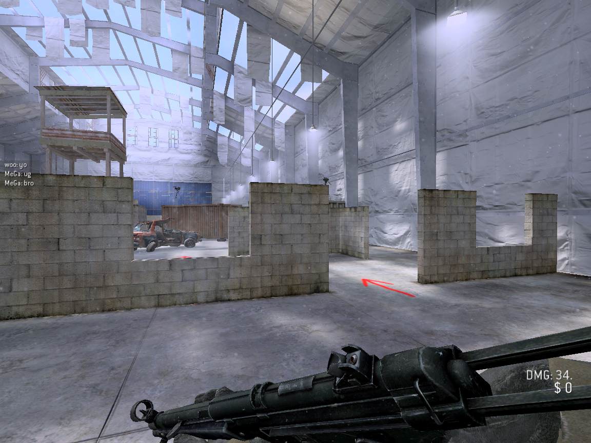 MeGa, mp_killhouse, [AX] Hardcore HighXP FFA NEW MOD - ax-servers.hu