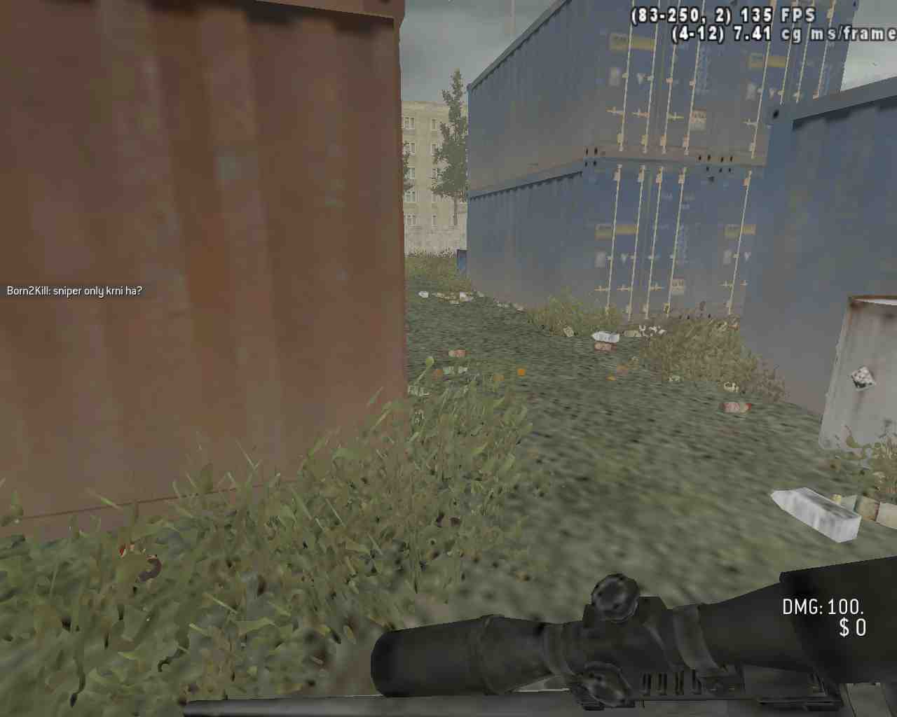 Born2Kill, mp_shipment, [AX] Hardcore HighXP FFA NEW MOD - ax-servers.hu